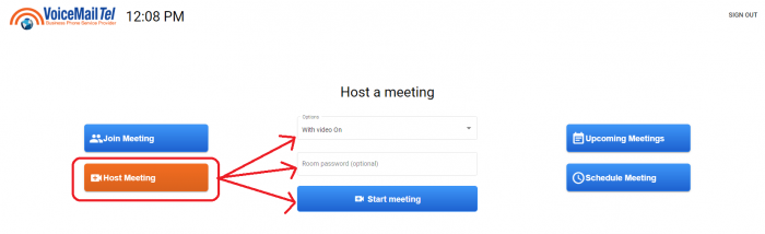 host meeting 1